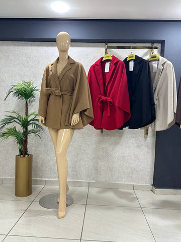 PONCHO MANTEAU CACHEMIRE ITALIEN 🇮🇹