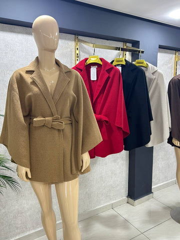 PONCHO MANTEAU CACHEMIRE ITALIEN 🇮🇹